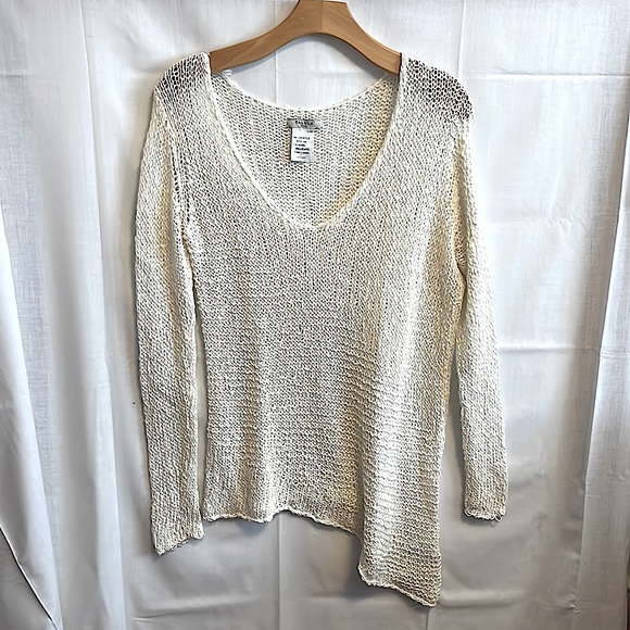 ARITZIA Talula Loose Knit V-Neck Sweater // Size S - Picture 1 of 8